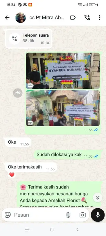 Testimonial Papan ucapan SULAWESI UTARA